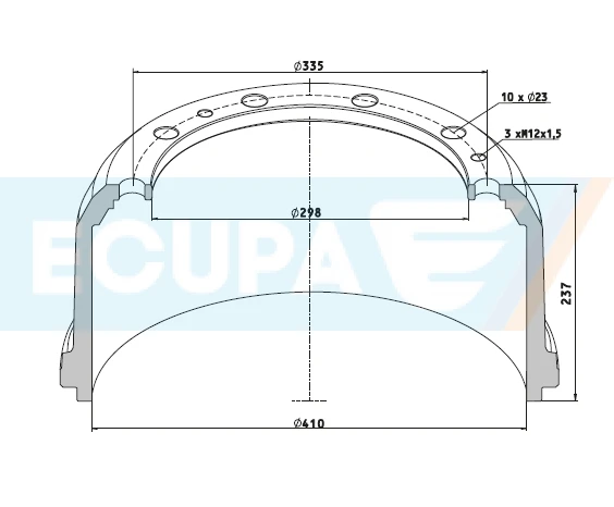 BR.10.6584210001 6584210001 Bharatbenz 658 421 0001, Mercedes-Benz 658 421 0001, Mercedes-Benz 686 421 0001, Mercedes-Benz A658 421 0001, Mercedes-Benz A686 421 0001, ROR / Meritor MBD1124, ZG ZG.50238-0008